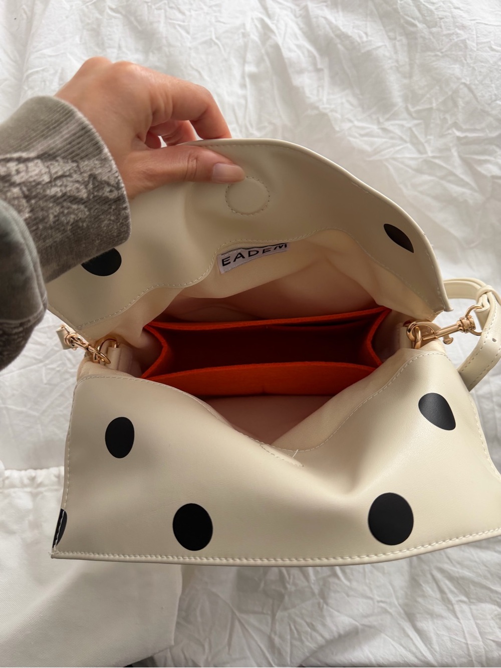Polka dot purse - Picture 3 of 6